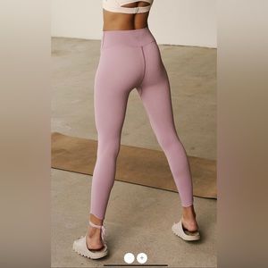 Women's Pink High-Waisted Leggings